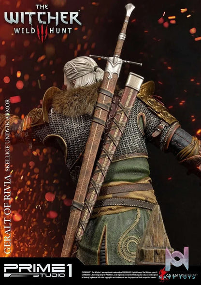 Prime 1 Studio – Premium Masterline The Witcher 3: Wild Hunt Geralt of Rivia Skellige Undvik Armor PMW3-07 PMW3-07EX (Licensed)