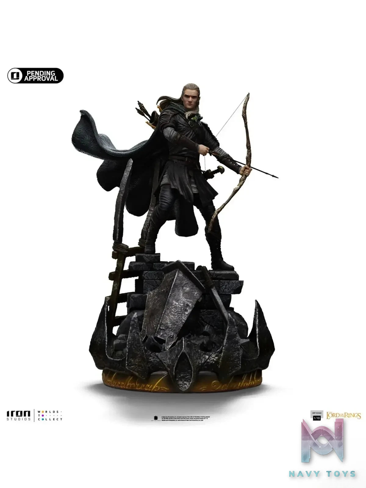 Iron Studio – The Lord of the Rings Statue Legolas Unleashed WBLOR111424-10 (Licensed)