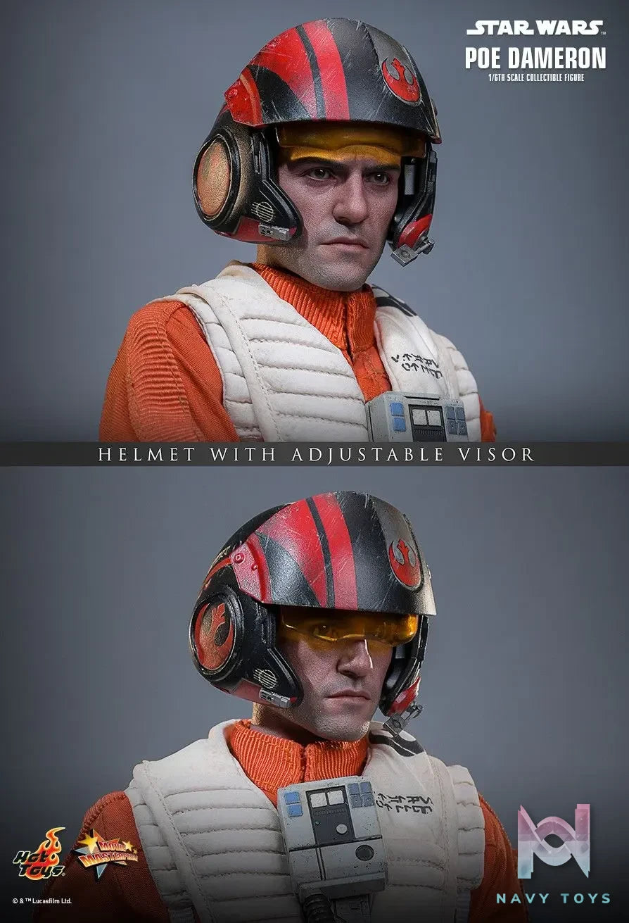 Hottoys – Star Wars: The Force Awakens Poe Dameron MMS806 (Licensed)