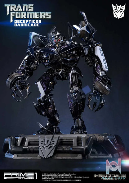 Prime 1 Studio – Museum Masterline Transformers (Film) Decepticon Barricade MMTFM-15 (Licensed)
