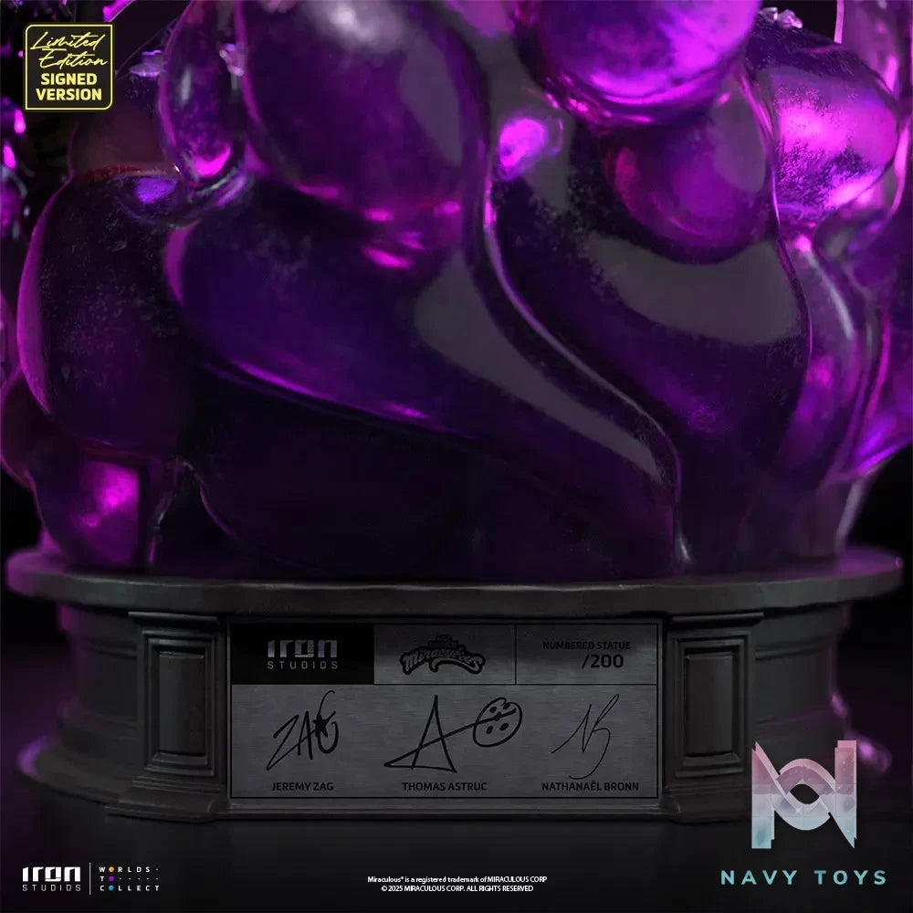 Iron Studio – Lady Bug and Cat Noir Miraculous 10th Anniversary Signed Edition – Deluxe Art Scale 1/10 Statue (Licensed)