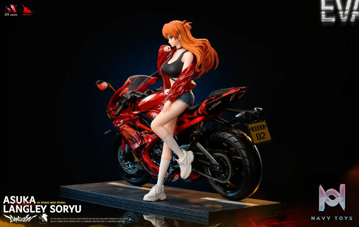 MISS Studio & SX Studio – Neon Genesis Evangelion Motorcycle Girl Asuka