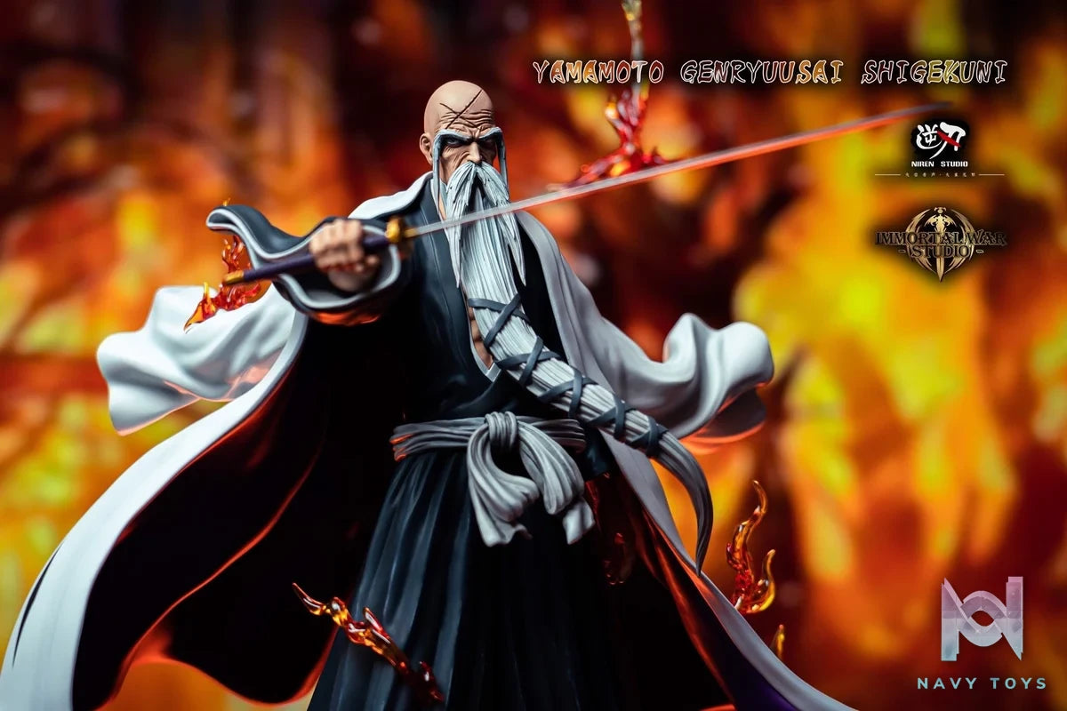 Yamamoto Genryusai Shigekuni - Bleach - I.W x Niren Studio resin statue IW Studio x Nien Studio anime figure
