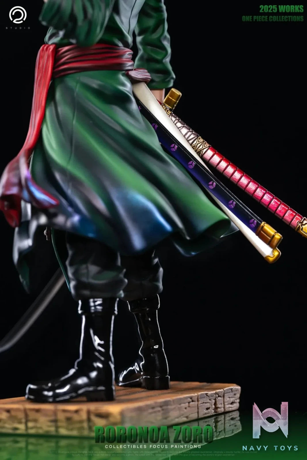 C2 Studio - One Piece Straw Hat Pirates Two Years Later 8 Zoro resin statue Navy Toys anime figure