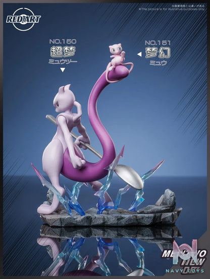 RED ART Studio – Pokemon Adventures Red & Mewtwo