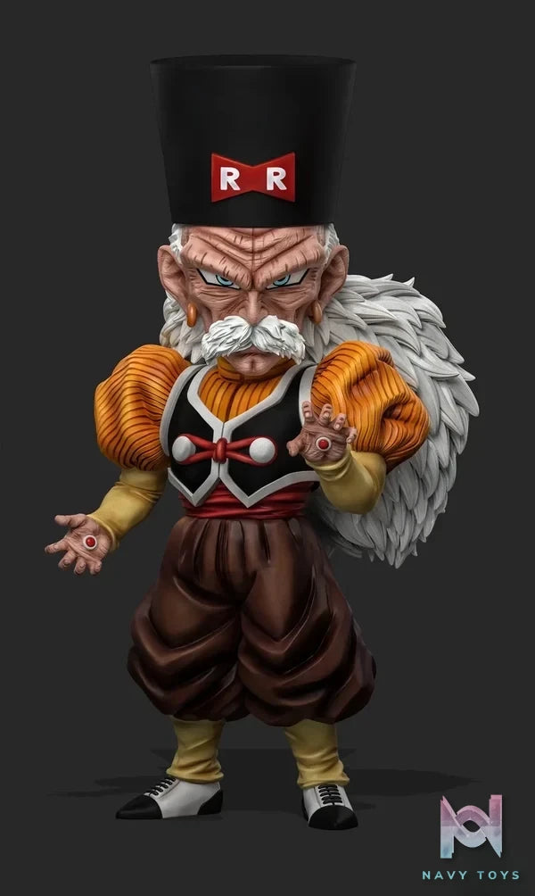 Power Studio - Dragon Ball Android 20 Dr. Gero resin statue Navy Toys anime figure
