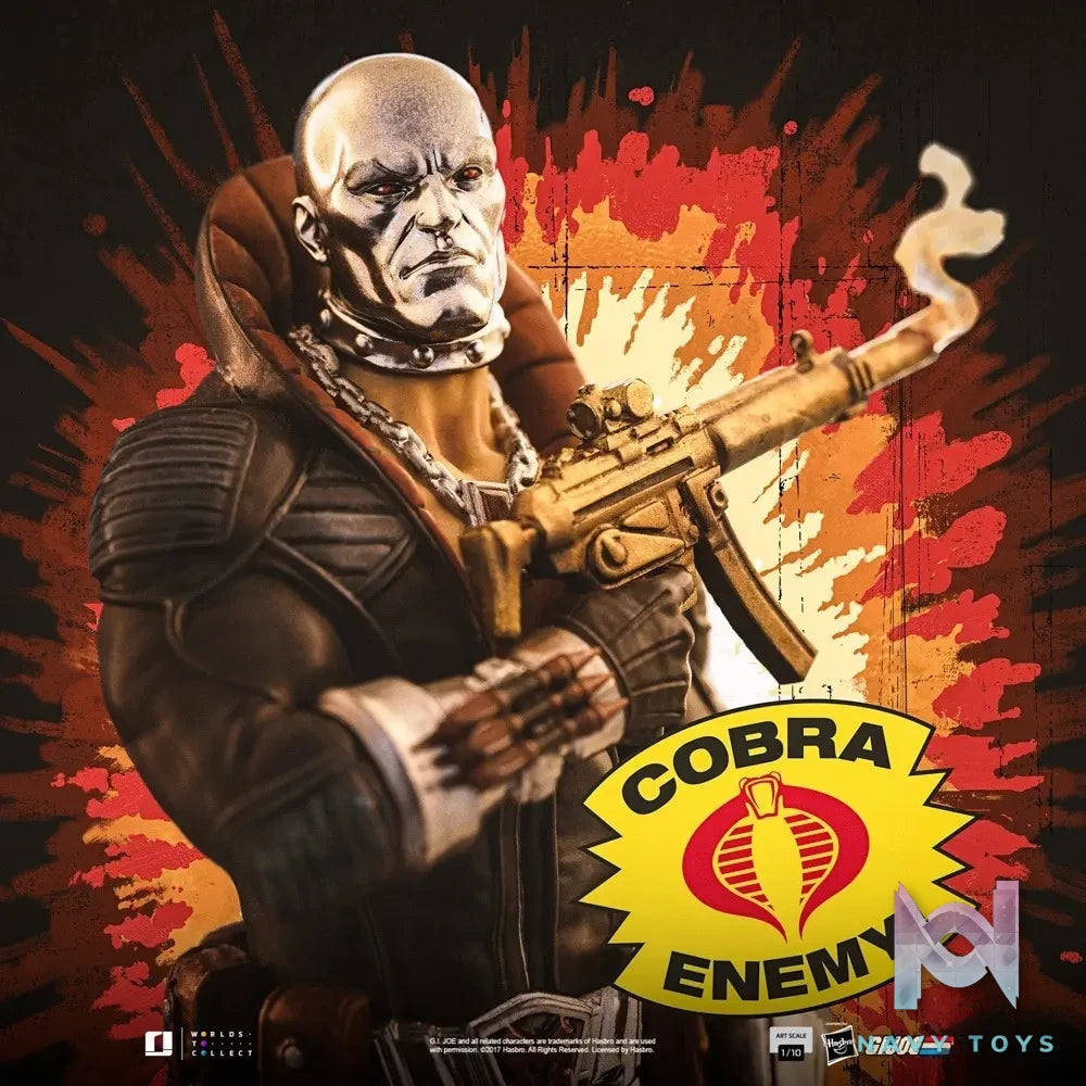 Iron Studio – G.I. Joe Destro 1/10 Art Scale HASBR124835-10 (Licensed)