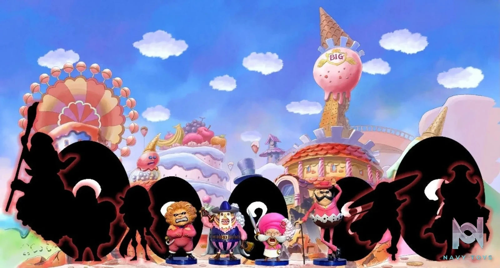 A+ Studio – One Piece Big Mom Pirates Bobbin and Streusen