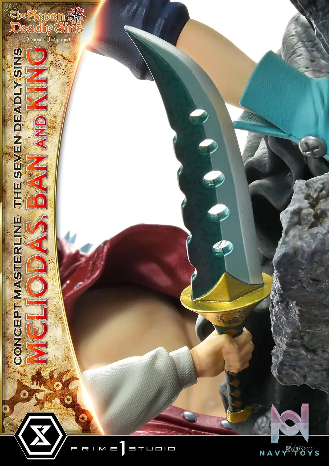 Prime 1 Studio – Concept Masterline The Seven Deadly Sins Meliodas, Ban and King CMNTZ-01 CMNTZ-01DXS (Licensed)