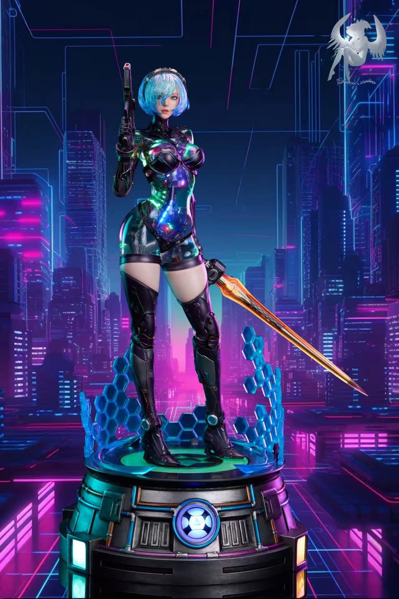 Ex Machina Ling resin statue Polaris Studio anime figure