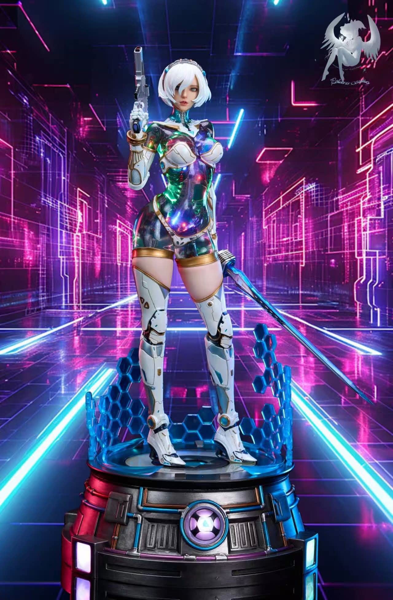 Ex Machina Ling resin statue Polaris Studio anime figure