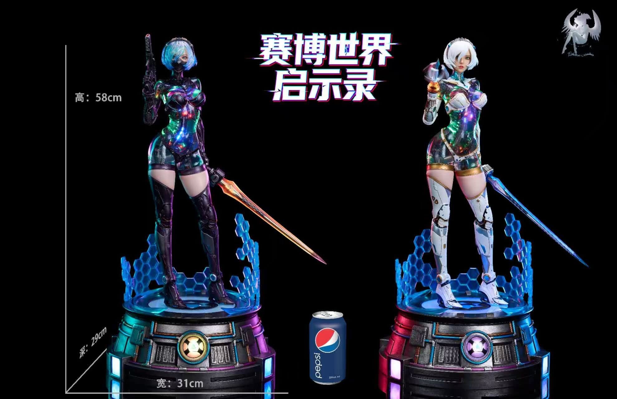 Ex Machina Ling resin statue Polaris Studio anime figure