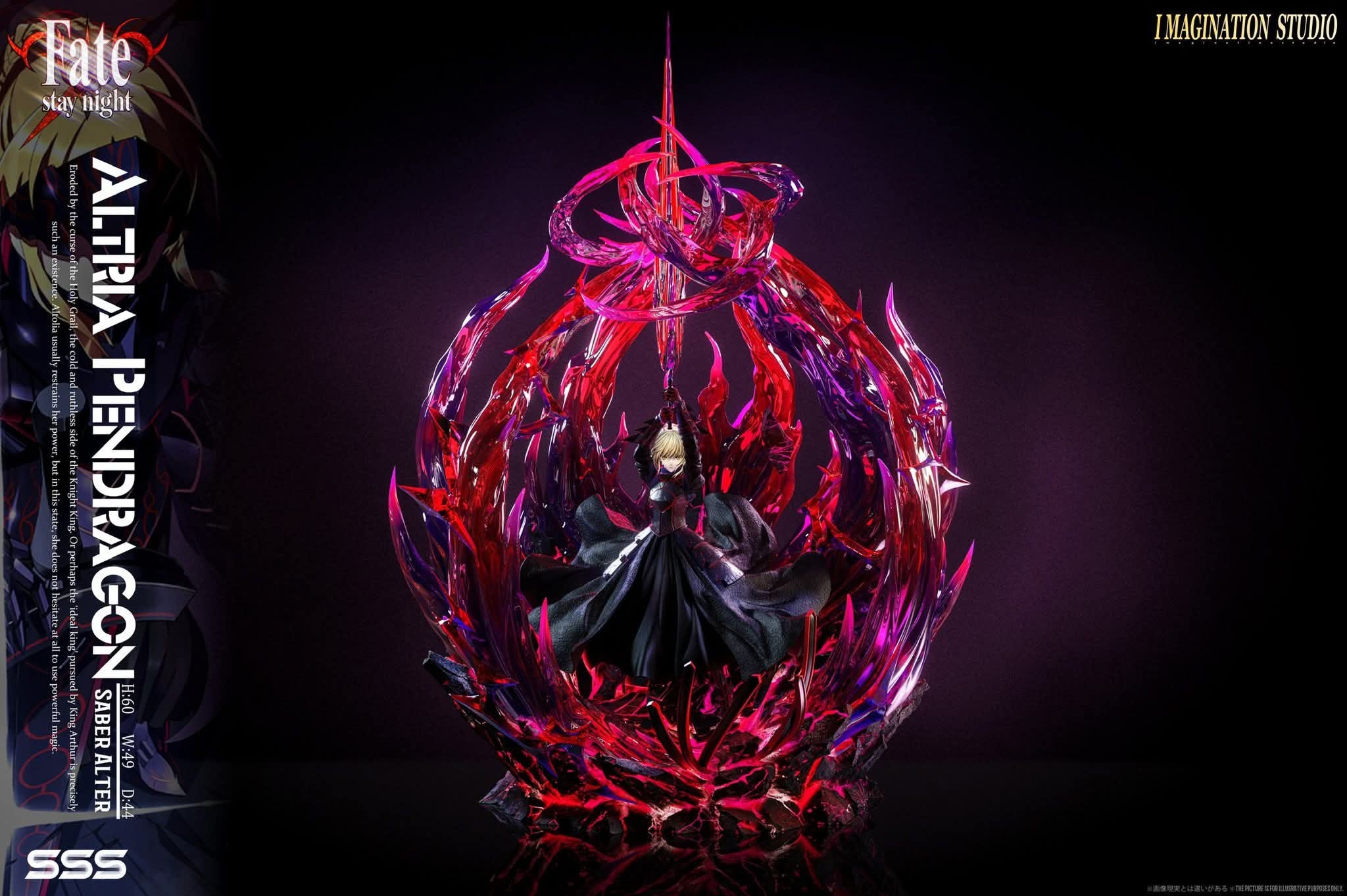 Saber Alter resin statue Imagination Studio anime figure