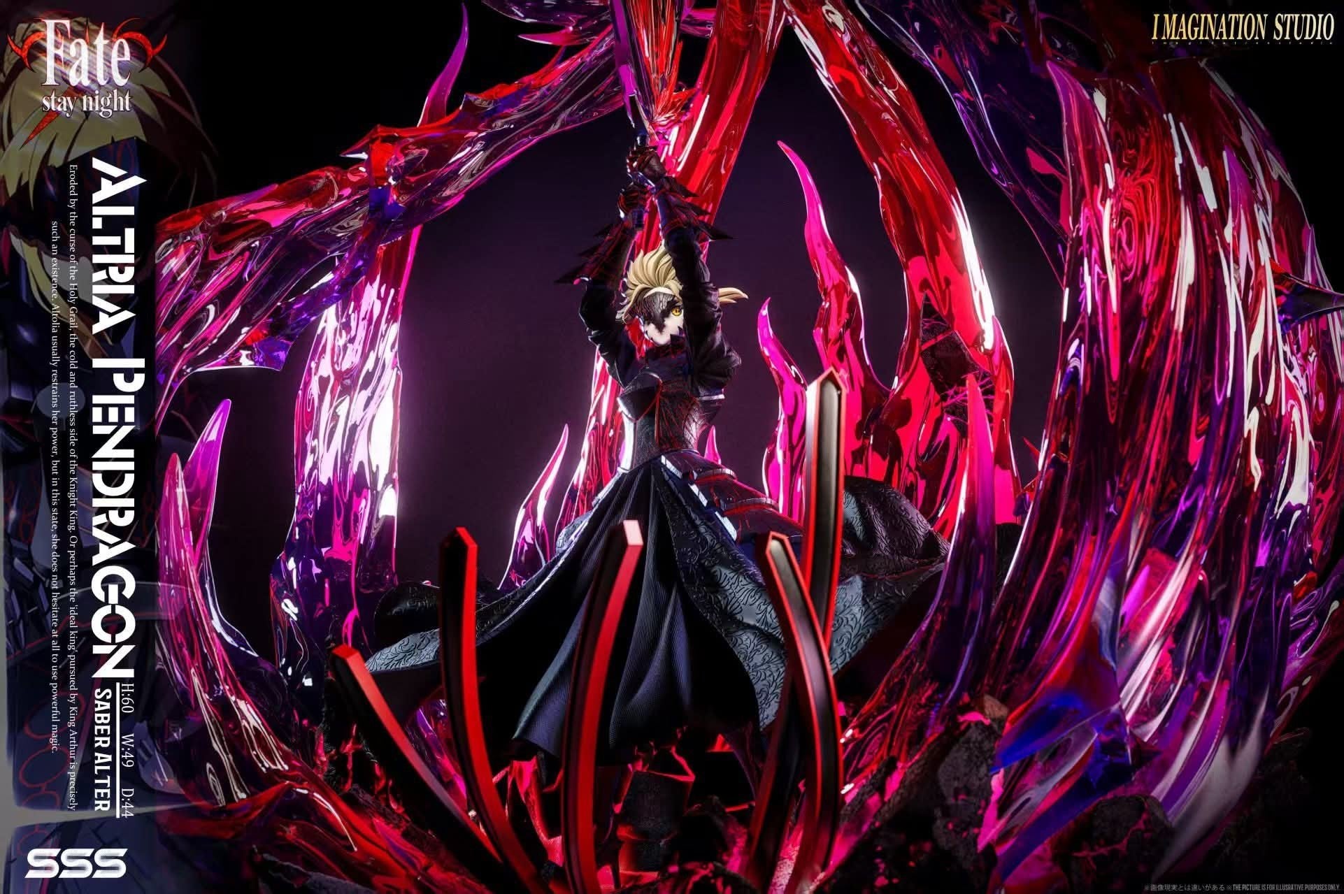 Saber Alter resin statue Imagination Studio anime figure