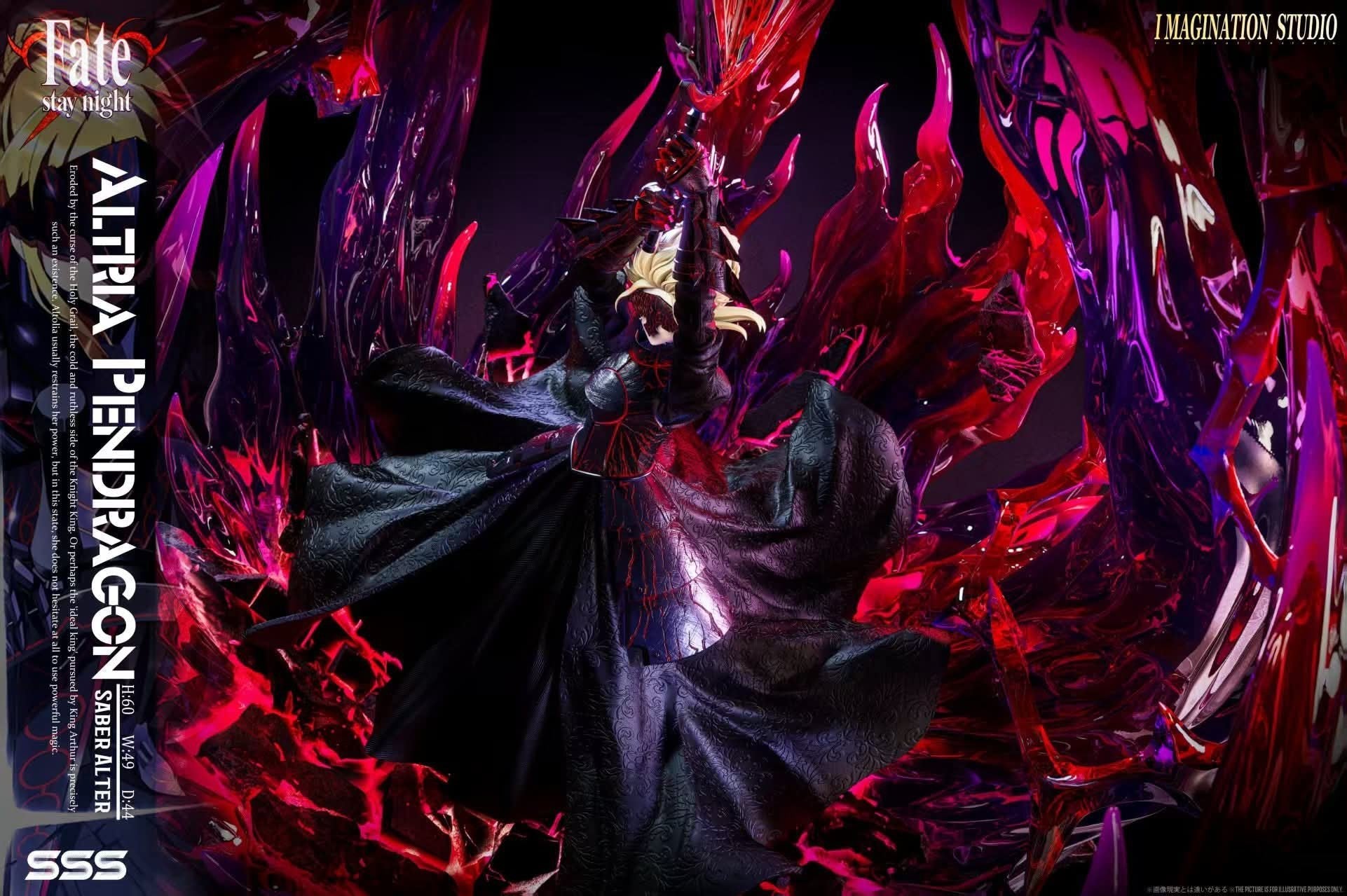 Saber Alter resin statue Imagination Studio anime figure