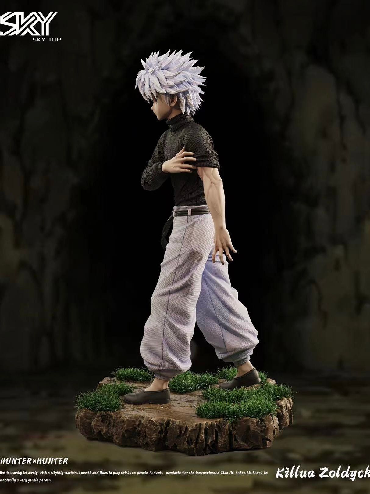 Killua Zoldyck Hunter x Hunter Sky Top Studio resin statue sky top studio anime figure