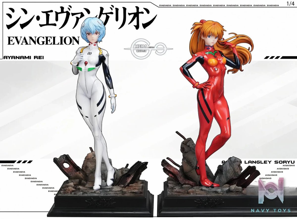 HeRa Studio – Neon Genesis Evangelion Asuka ＆ Ayanami Rei