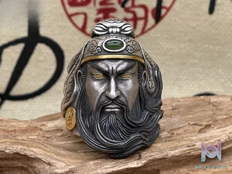 Shou Jiang Studio – Custom Original Design Guan Gong Men’s Ring Original