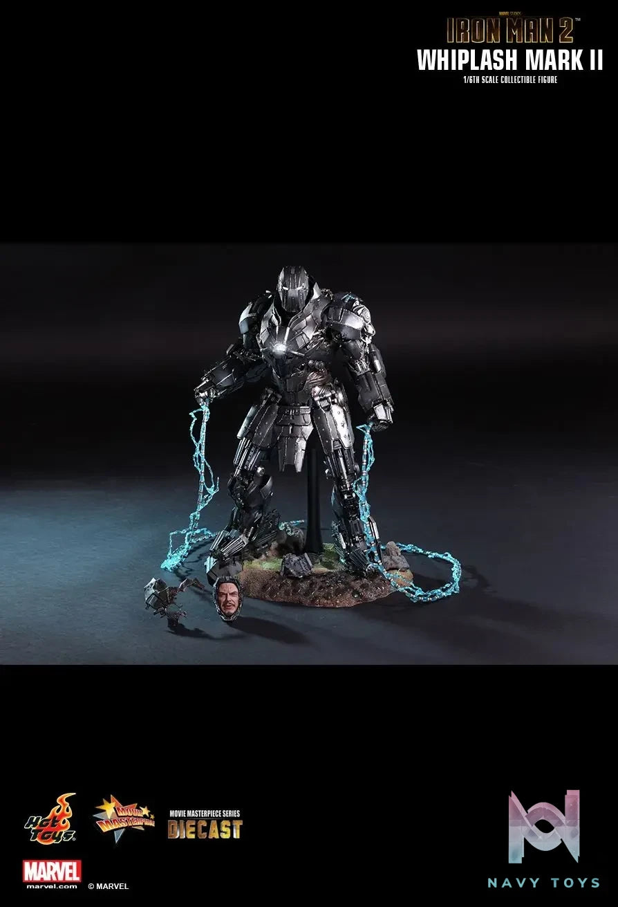 Hottoys – Iron Man 2 Whiplash Mark II 1/6th scale Collectible Figure MMS237D06 (Licensed)