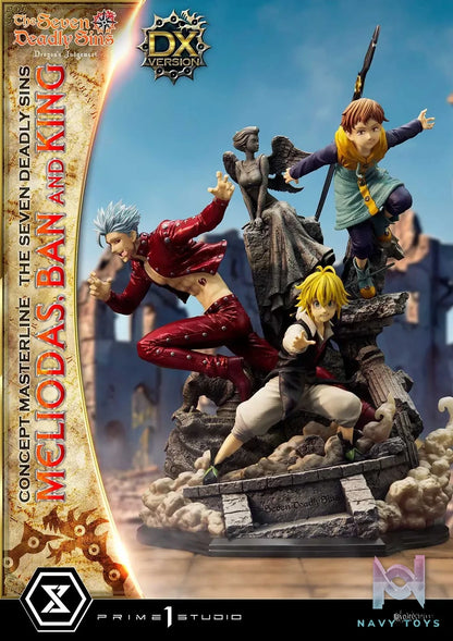 Prime 1 Studio – Concept Masterline The Seven Deadly Sins Meliodas, Ban and King CMNTZ-01 CMNTZ-01DXS (Licensed)