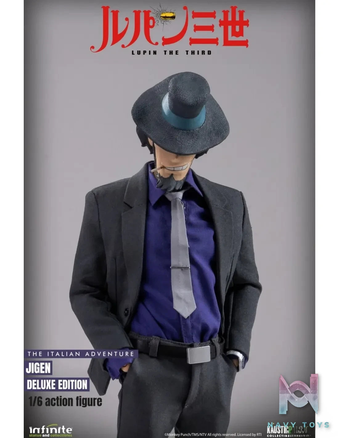 Infinite Statue – Lupin The 3rd The Italian Adventure 1/6 Action Figure Daisuke Jigen (Licensed)