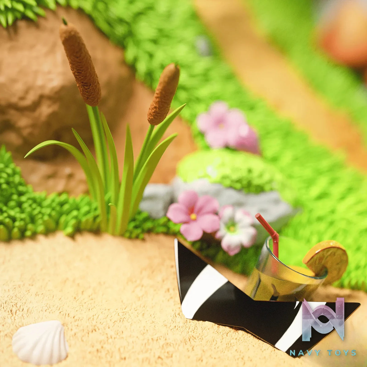 Black Swan Collectibles – Pokémon Ash Diorama & Red Diorama