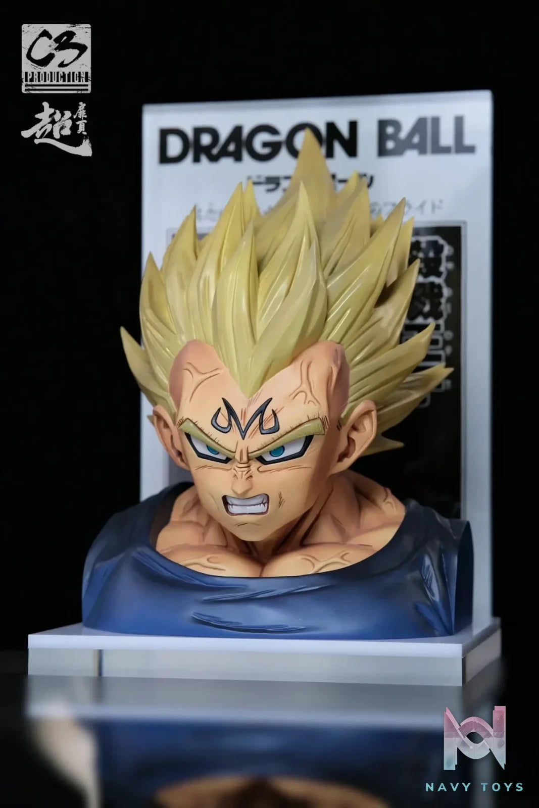 C3 Studio - Dragon Ball Vegeta's Pride resin statue Navy Toys anime figure
