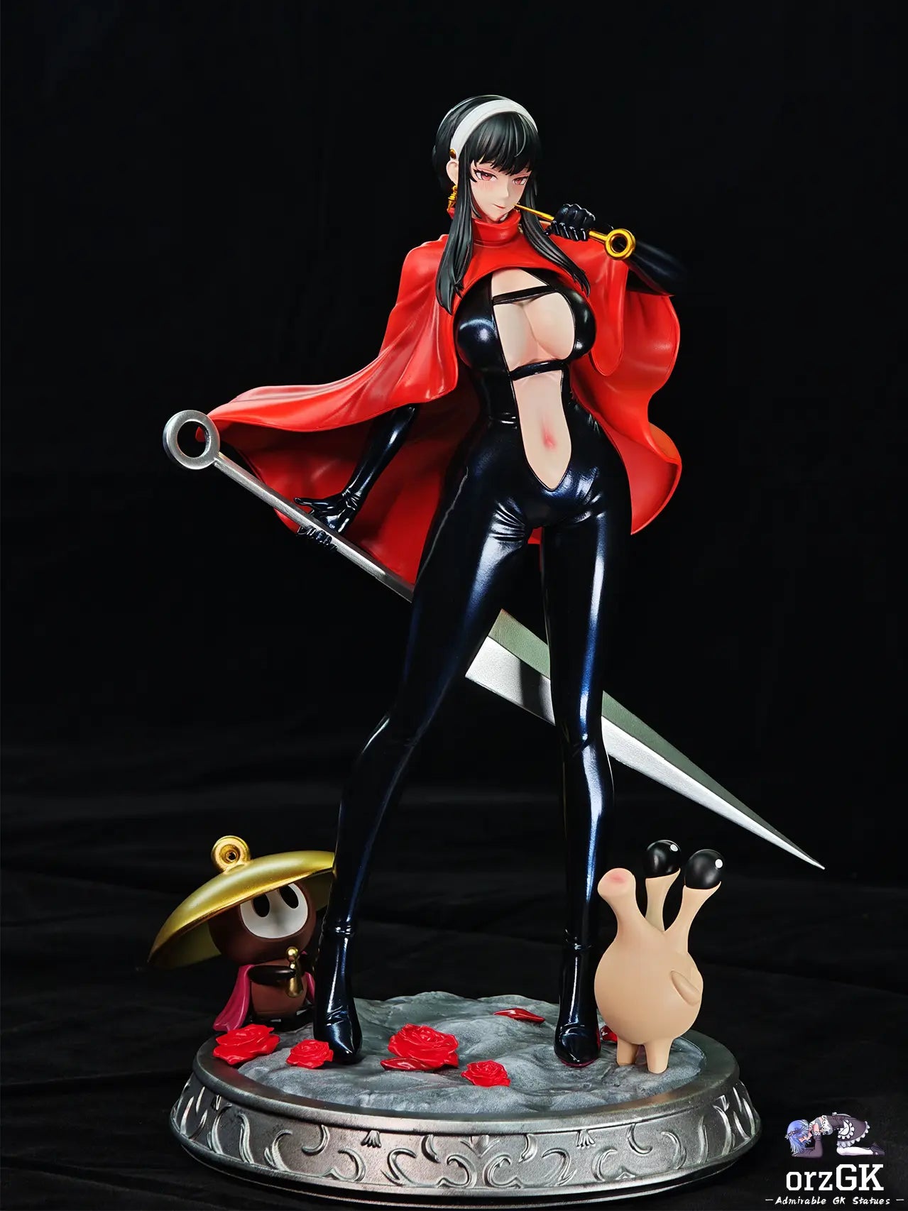 Ling Yue Studio - Yor Forger cos Silksong Hornet Spy x Family resin statue Navy Toys anime figure