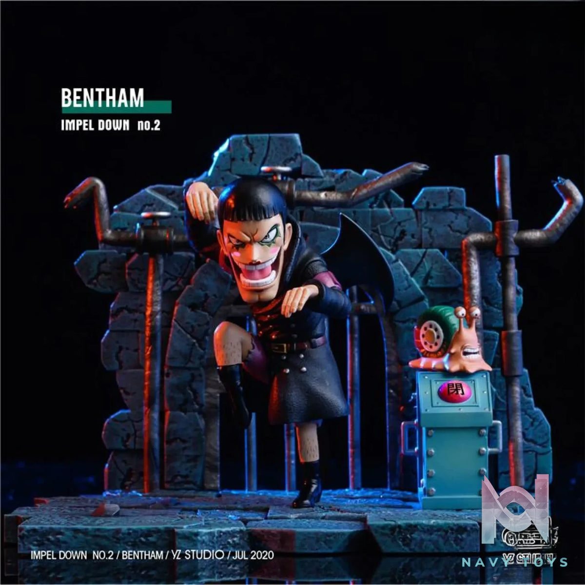 YZ Studio – One Piece Bentham – Prison Series #2