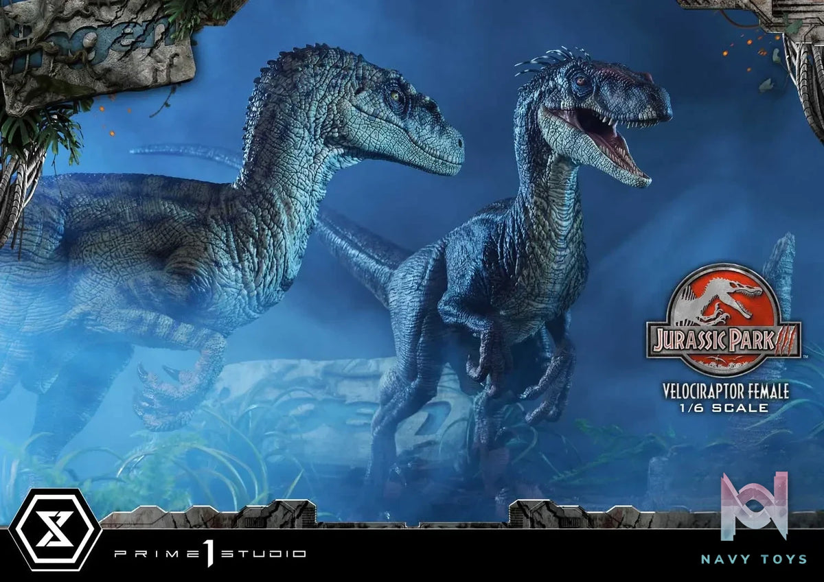 Prime 1 Studio – Legacy Museum Collection Jurassic Park III (Film) Velociraptor Female LMCJP-11 LMCJP-11S (Licensed)