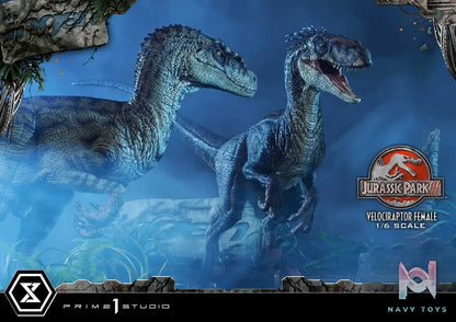 Prime 1 Studio – Legacy Museum Collection Jurassic Park III (Film) Velociraptor Female LMCJP-11 LMCJP-11S (Licensed)