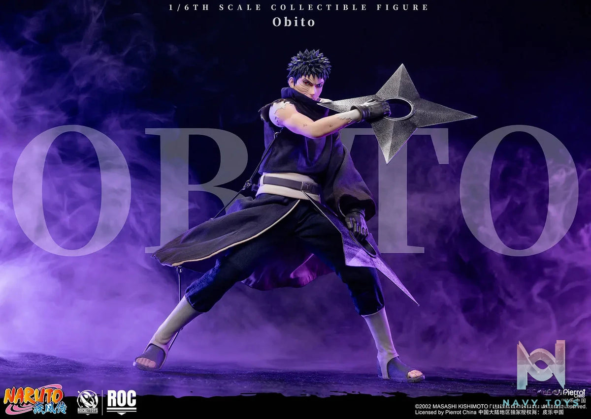 ROCKETTOYS Studio – Naruto Shippuden Obito Uchiha 1/6 Scale Action Figure ROC-022 (Licensed)
