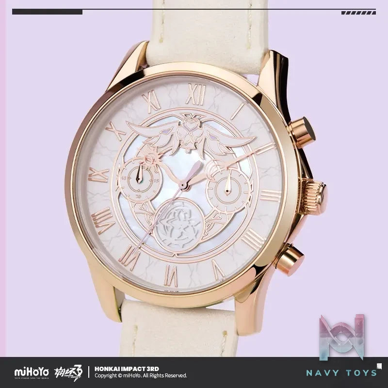 miHoYo – Honkai Impact 3rd Elysia True Self – Herrscher of Humanity: Sentience Themed Impression Wristwatch (Licensed)