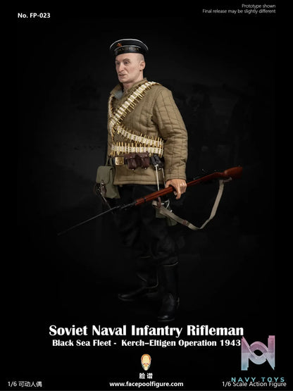Facepoolfigure – 1/6 Action Figure Soviet Naval Infantry Rifleman Black Sea Fleet FP023A & FP023B (Licensed)