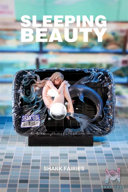 WeArtDoing Studio – Sleeping Beauty-Shark Fairies-Black Fin X Silver Fin (Licensed)