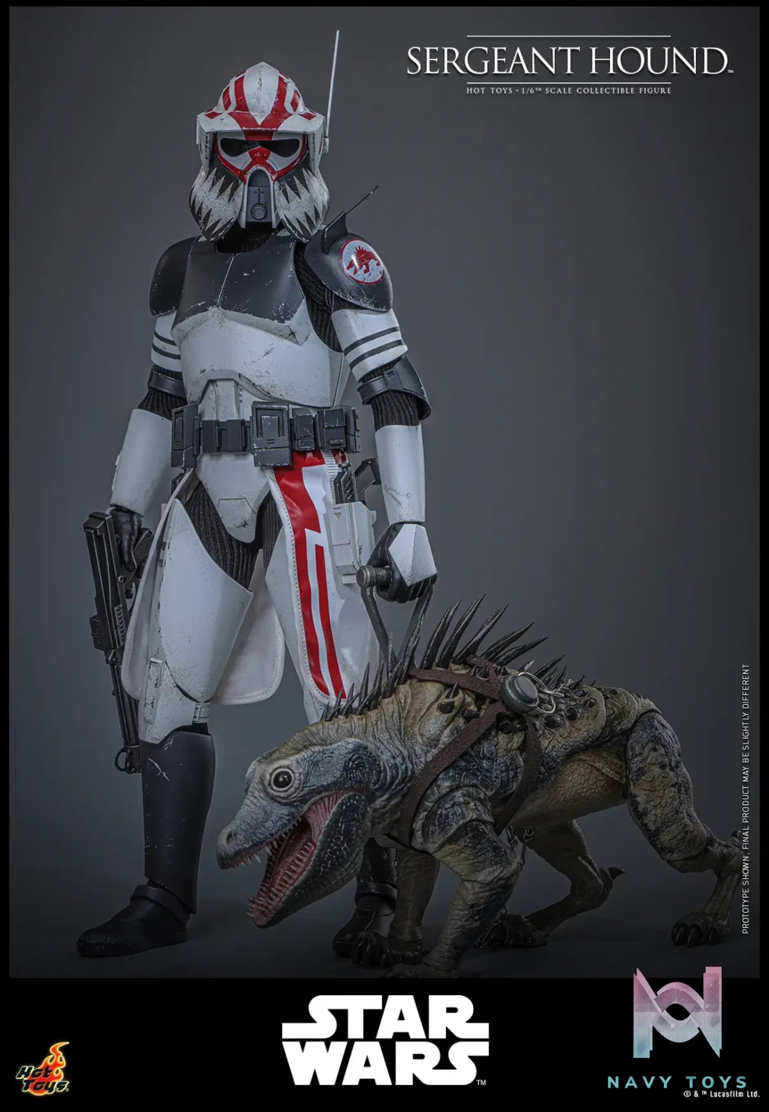 Hottoys – Sergeant Hound 1/6 Scale Collectible Figure TMS167 (Licensed)