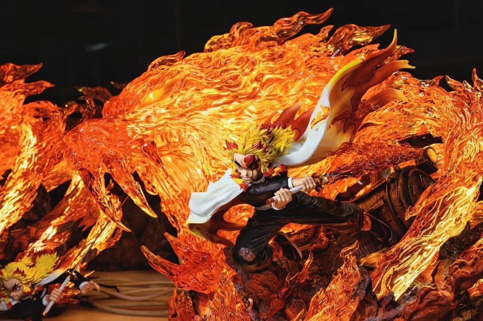 Rengoku Kyojuro - Kimetsu no Yaiba - Fantasy Studio resin statue Fantasy Studio anime figure