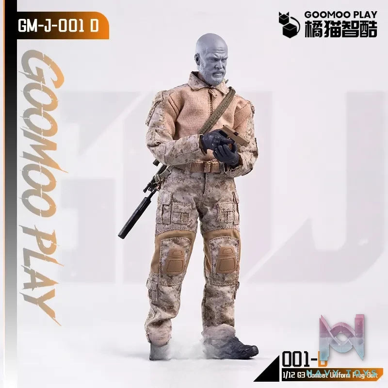 GOOMOO PLAY – 1/12 G3 Combat Uniform GM-J-001 A/B/C/D (Licensed)
