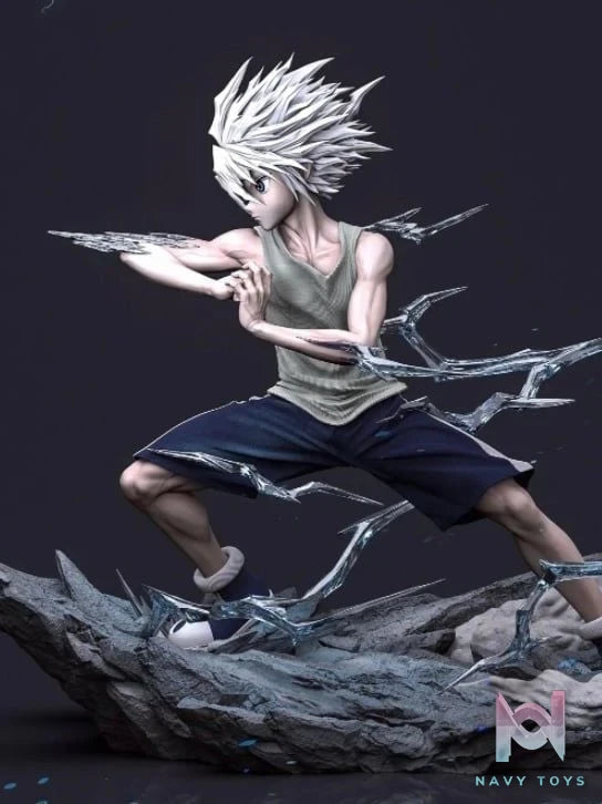 Killua x Youpi - Hunter Fan Studio resin statue Hunter Fan Studio anime figure