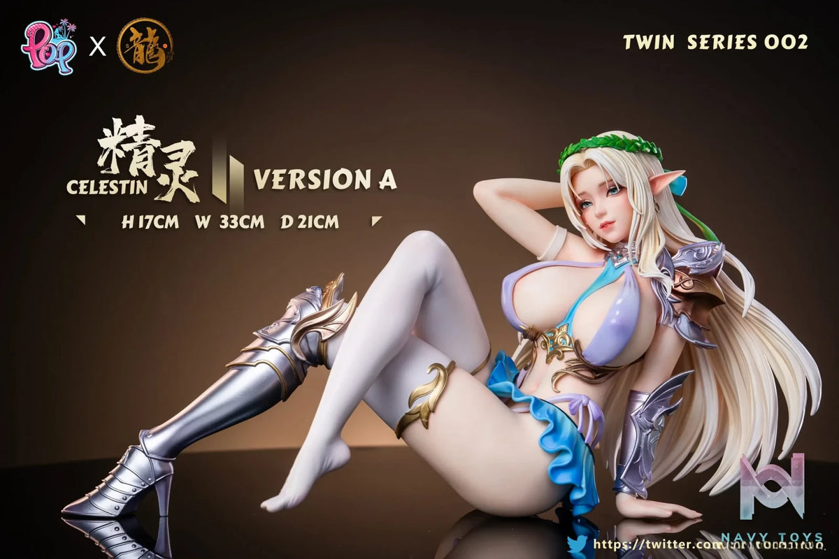 Dragon Studio & POP Studio – Kuroinu Twin Series 002 Kuroinu & Elf
