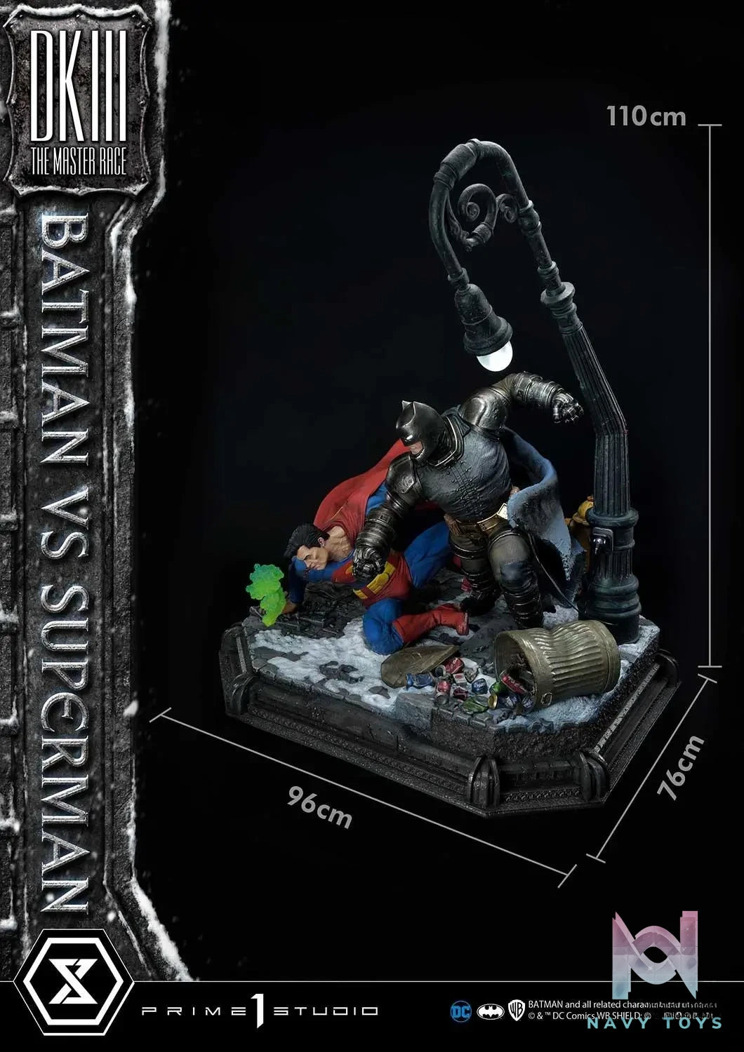 Prime 1 Studio – Ultimate Diorama Masterline Batman:The Dark Knight Returns (Comics) Batman versus Superman UDMDCDK3-01 UDMDCDK3-01DX UDMDCDK3-01DXS(Licensed)