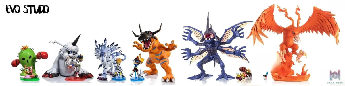 EVO Studio – Digimon Champion Series Kabuterimon And Birdramon