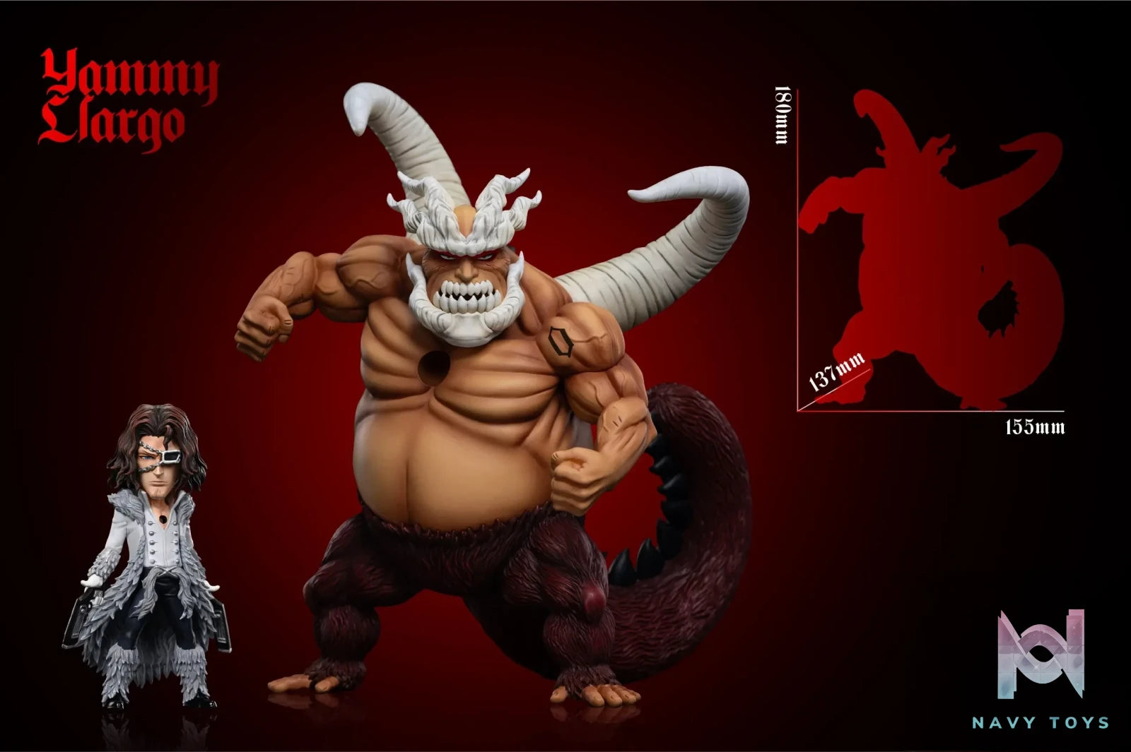 BLEACH Espada #10 Yammy Llargo – Yz Studio | Navy Toys