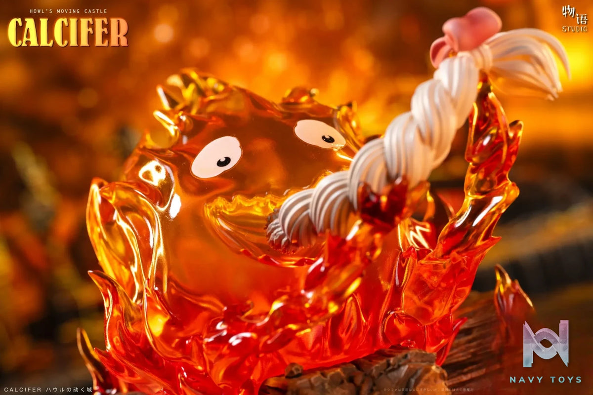 Wu Yu Studio – Calcifer Eating Hair Howl’s Moving Castle