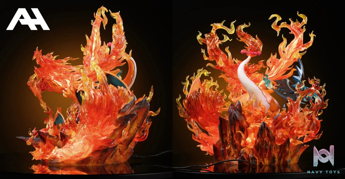 AH Studio – Pokemon Dynamax Charizard family