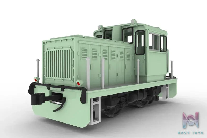 PLUM – Small Locomotive (L Type Orange & Convex Type Green) 1/80 Plastic Model (Licensed)
