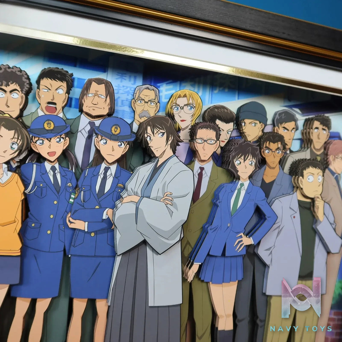 KALA HOME Studio – Detective Conan Multiple Characters #05 3D Decorative Painting Detective Conan