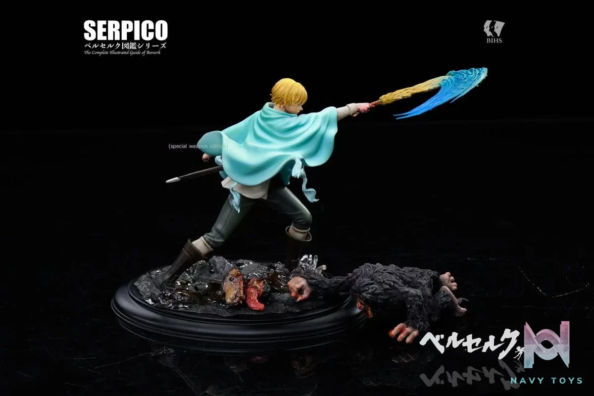 Serpico's Battle with the Beast of Darkness resin statue BIHS Studio anime figure