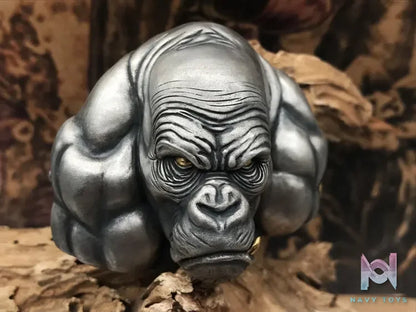 Shou Jiang Studio – Custom Original Design King Kong Men’s Belt Buckle Original