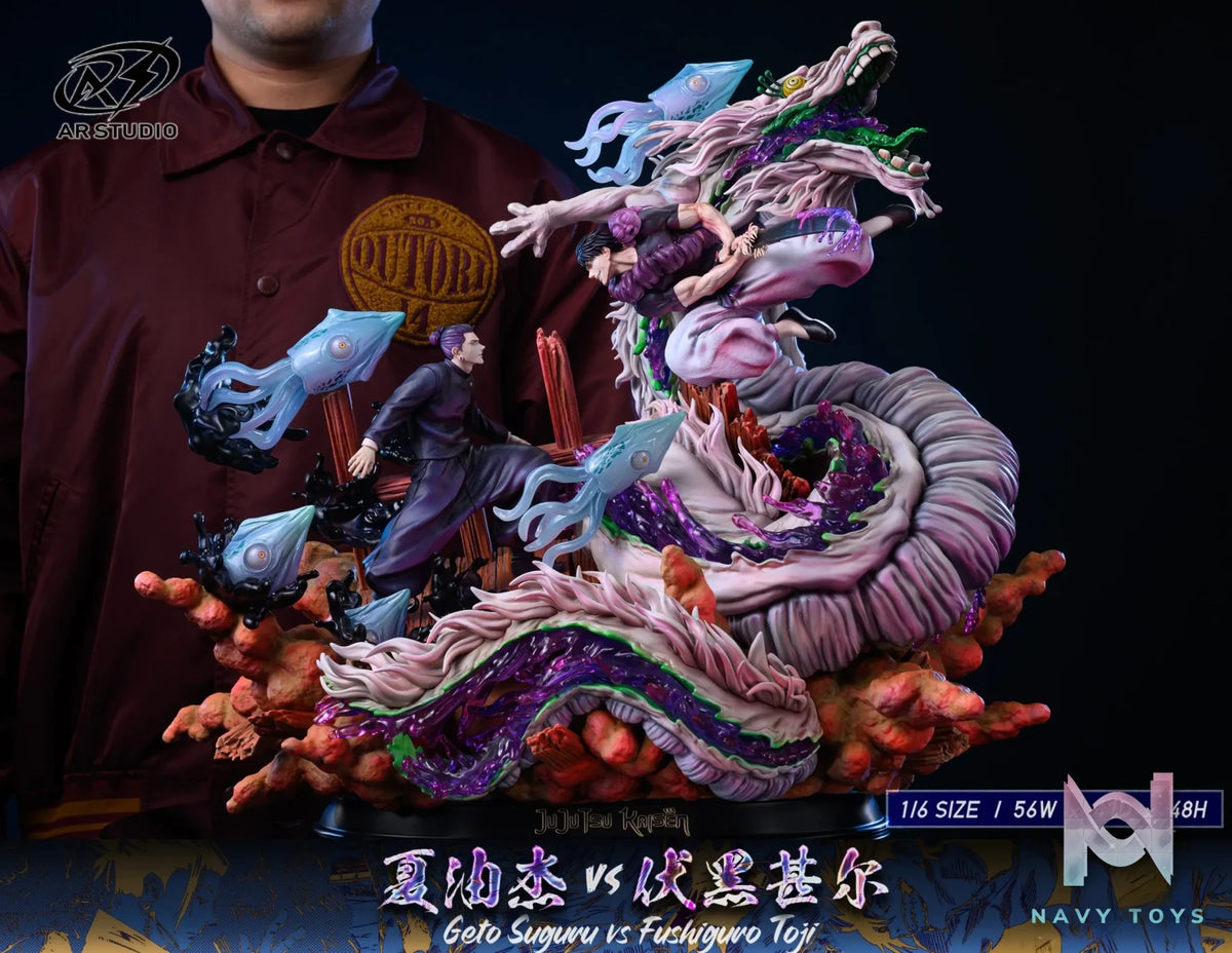AR Studio – Jujutsu Kaisen Suguru Geto vs Toji Fushiguro large scene statue